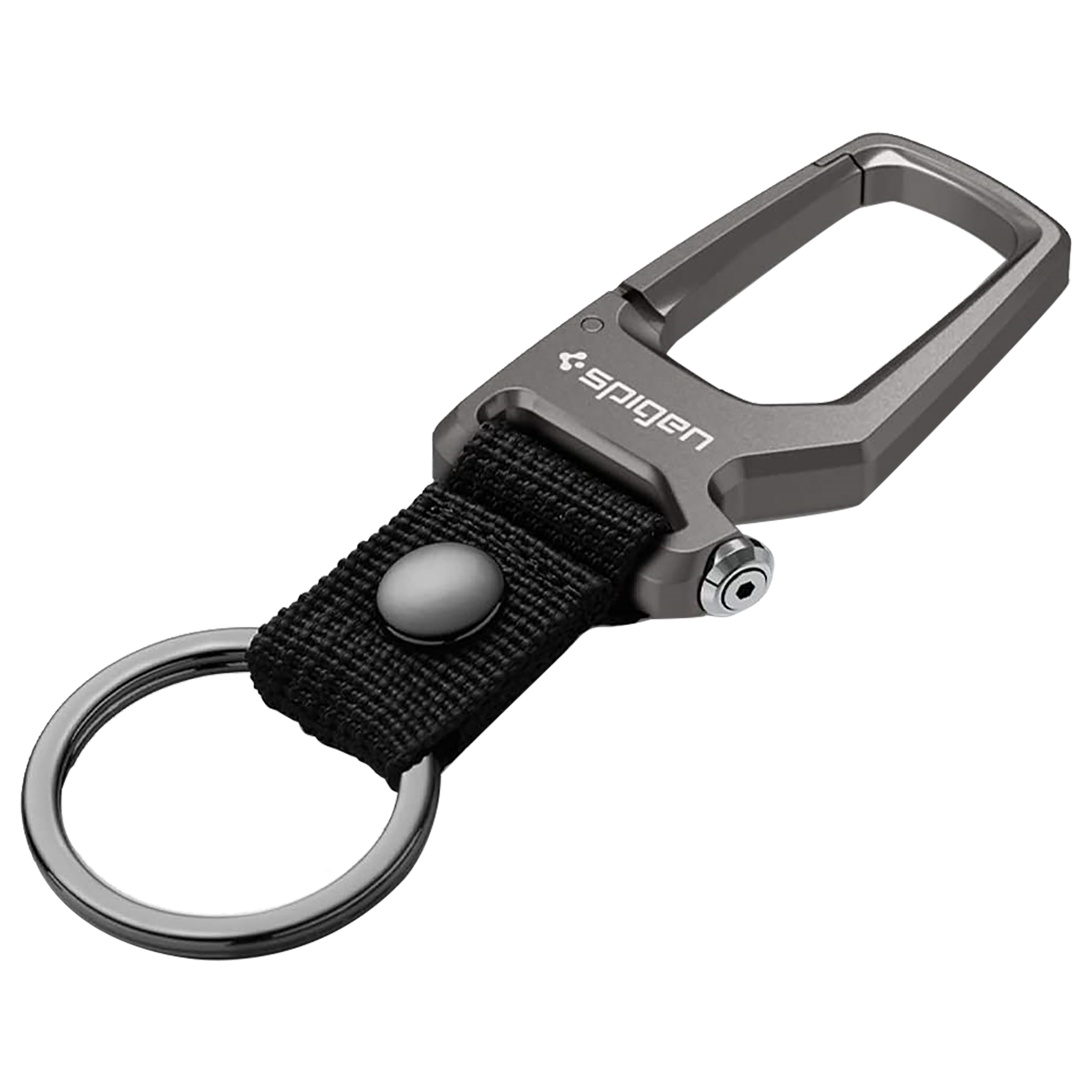 Buy Spigen Carabiner Key Ring (Bottle-Opener, AHP01869, Black